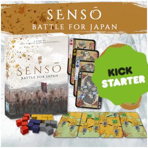 Senso Battle for Japan Board Game