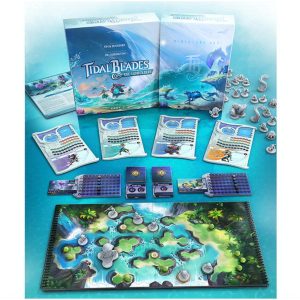 Tidal Blades Rise of the Unfolders Board Game Deluxe Kickstarter Edition