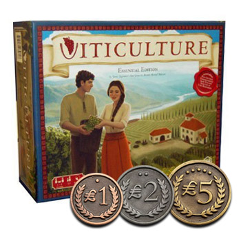 Moedas Coins Viticulture