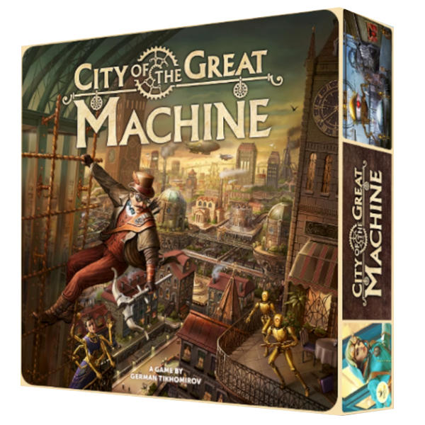 City of the Great Machine Board Game Master of the City Kickstarter Pledge