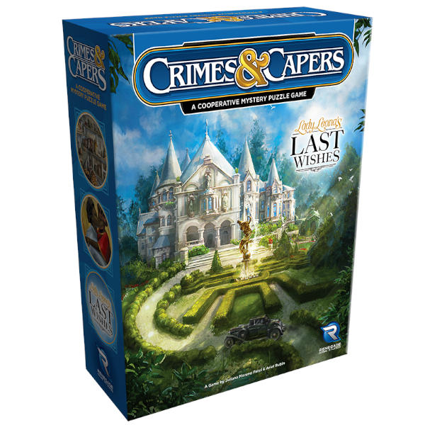 Crimes and Capers Lady Leonas Last Wishes Board Game