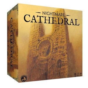 Nightmare Cathedral Board Game Gamefound Exclusive Edition.