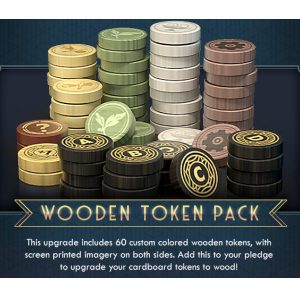 Skyrise Board Game Wooden Token Pack