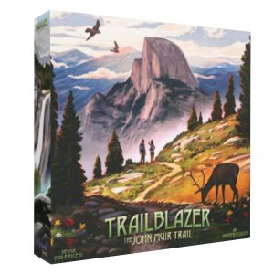 Trailblazer the John Muir Trail Board Game Kickstarter Backpacker Edition