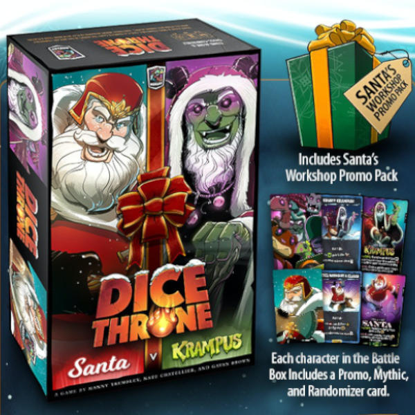 Dice Throne Santa vs Krampus Battle Box Kickstarter Edition