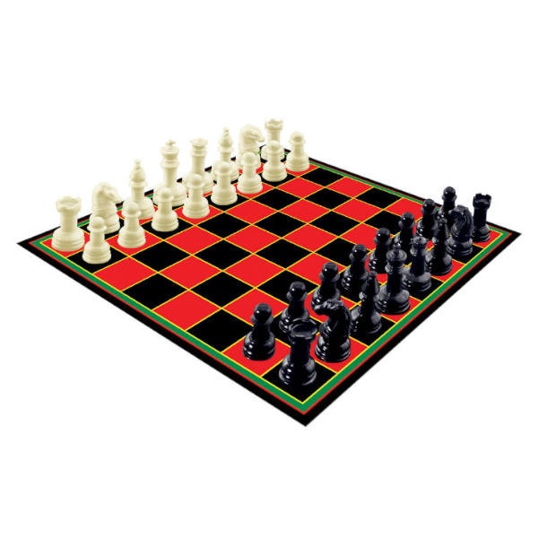 Classic Checkers & Backgammon Set
