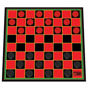 Classic Checkers & Backgammon Set
