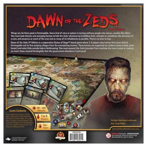 Dawn of the Zeds Board Game 3rd Edition