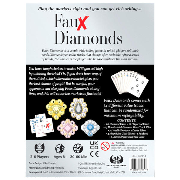 Faux Diamonds Board Game