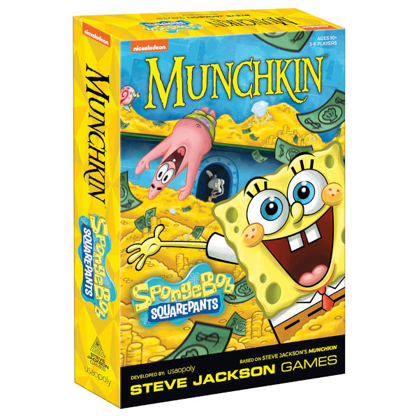 Munchkin SpongeBob Board Game