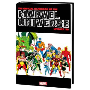 Official Handbook of the Marvel Universe Update 89 Omnibus HC Frenz Iron Man CVR