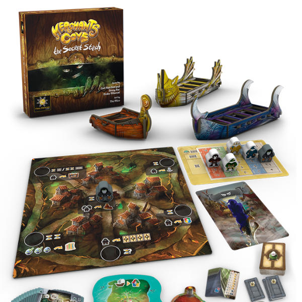 Merchants Cove Board Game All-In Kickstarter Bundle