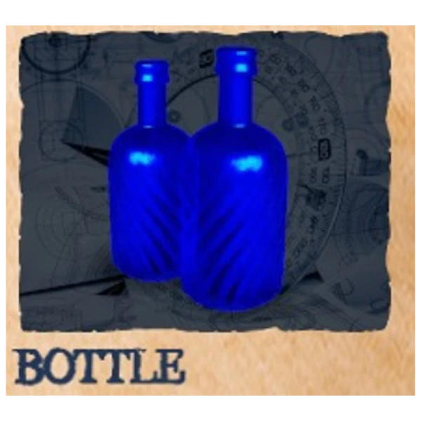 Sleeve Kings Blue Bottle Resource Tokens 10pcs (Painted Resin)