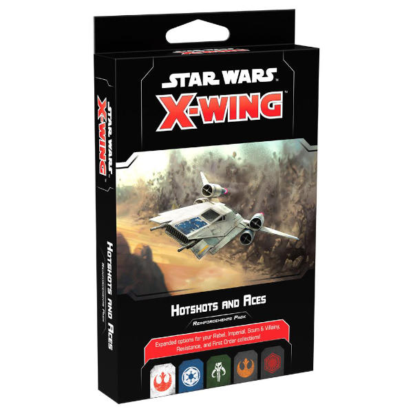 Star Wars X-Wing 2nd Edition Hotshots and Aces Reinforcements Pack
