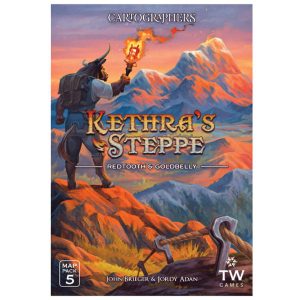 Cartographers Kethras Steppe Redtooth and Goldbelly Map Pack 5 Expansion