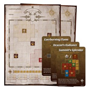 Cartographers Kethras Steppe Redtooth and Goldbelly Map Pack 5 Expansion