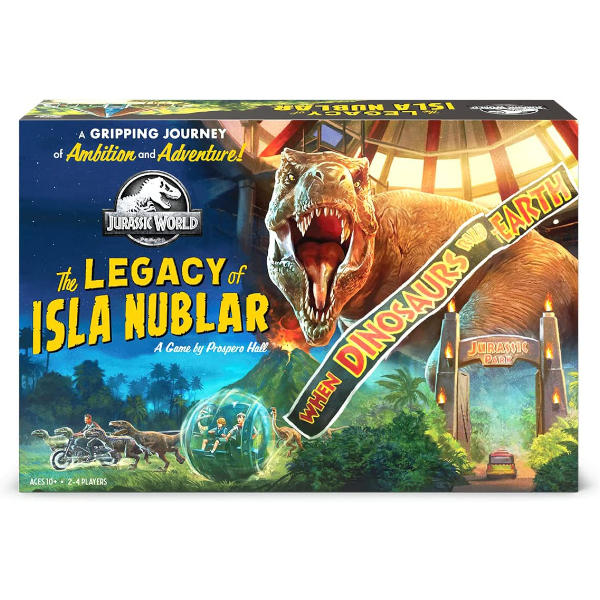 Jurassic World the Legacy of Isla Nublar Board Game