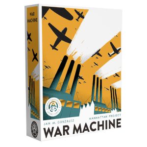 Manhattan Project War Machine Board Game Deluxe First Printing KS