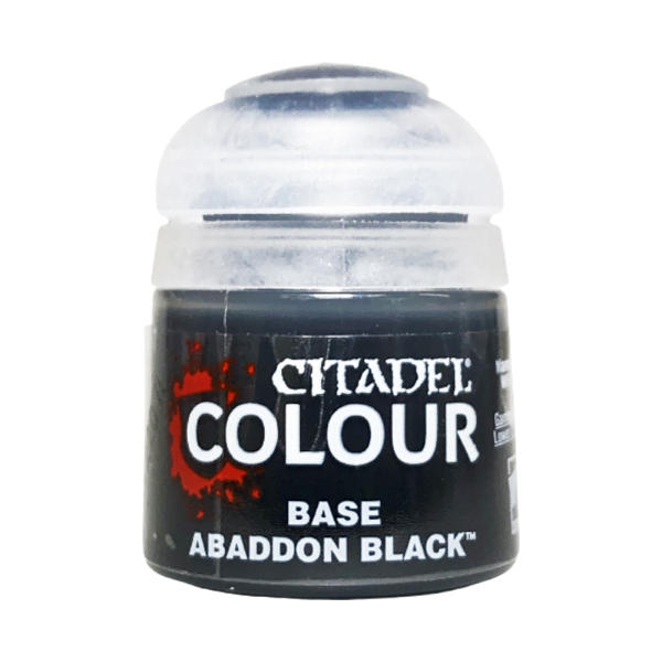 Citadel Base Abaddon Black (12ml) - More Than Meeples