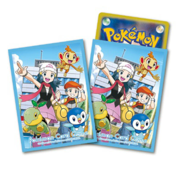 Pokemon Center Japan Lucas and Dawn Card Sleeves (64pcs)