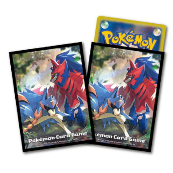 Pokemon Center Japan Zacian and Zamazenta Card Sleeves (64pcs)