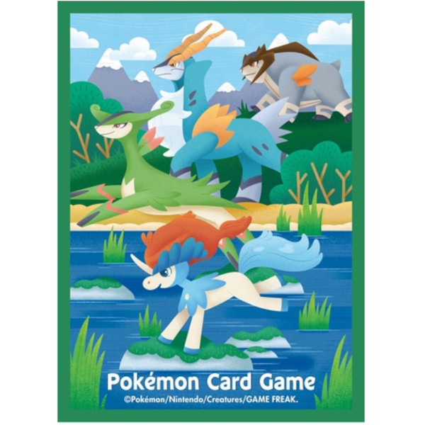Pokemon Center Japan Keldeo Card Sleeves (64 pcs)