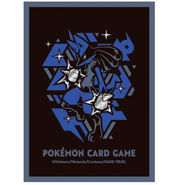Pokemon Center Japan Premium Gloss Cool Metal Lucario Card Sleeves (64pcs)