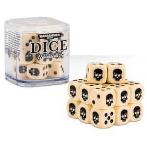 Warhammer Dice Cube Bone