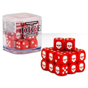 Warhammer Dice Cube Red