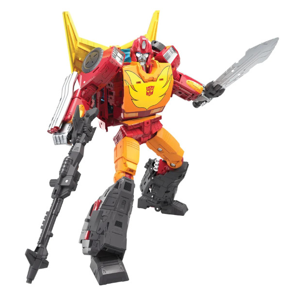 Transformers War for Cybertron Kingdom: Commander Class - Rodimus Prime (WFC-K29) Action Figure
