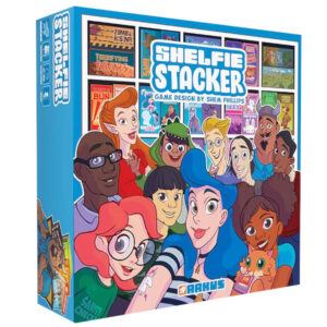 Shelfie Stacker Board Game KS Edition with Deluxe Deliveries Exclusive