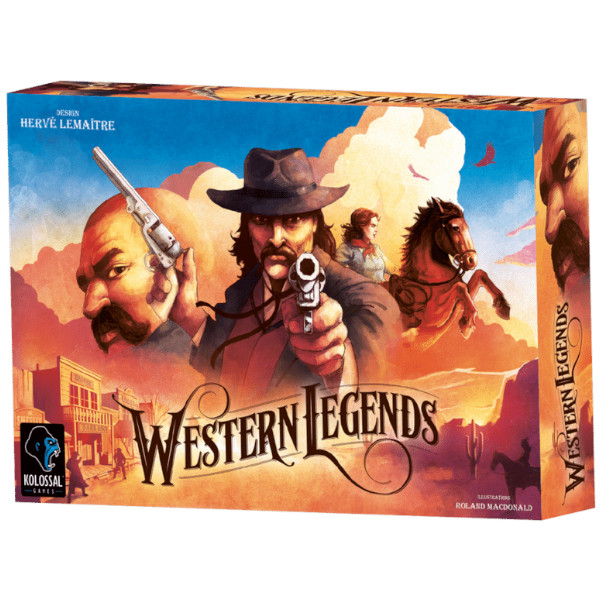 Western Legends Board Game