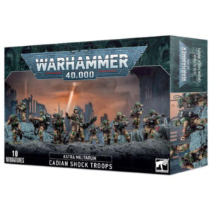 Warhammer 40k Astra Militarum Cadian Shock Troops