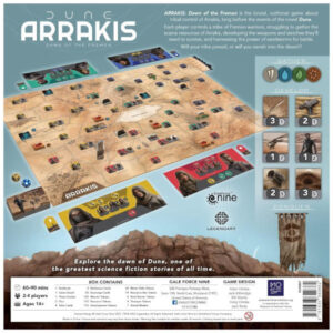Dune Arrakis Dawn of the Fremen Board Game