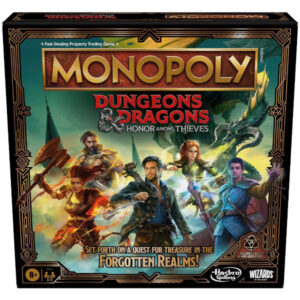 Monopoly Dungeons and Dragons Honor Among Thieves