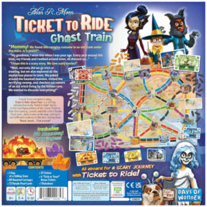 Ticket to Ride Ghost Train Board Game