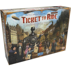 Ticket to Ride Legacy Legends of the West Board Game