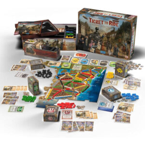 Ticket to Ride Legacy Legends of the West Board Game