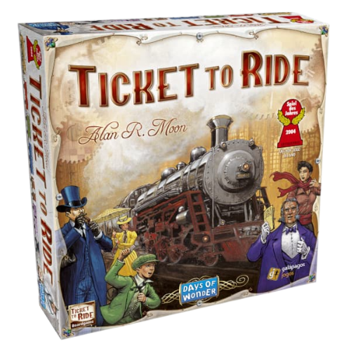 Ticket To Ride | Featured Image for the Best Sellers Board Games Landing Page for More Than Meeples