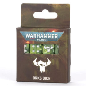 Warhammer 40K Orks Dice Set