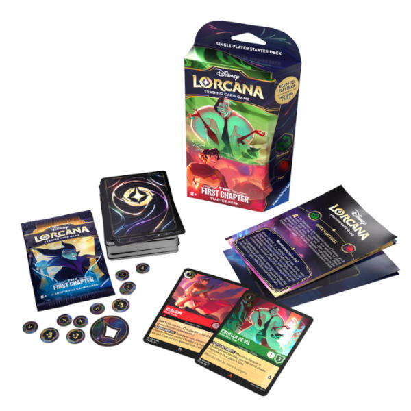 Disney Lorcana TCG The First Chapter Starter Deck Emerald/Ruby | MTM