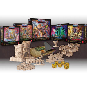 Masters of the Universe Clash for Eternia Board Game Kickstarter All-In