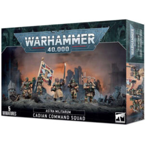 Warhammer 40K Astra Militarium Cadian Command Squad