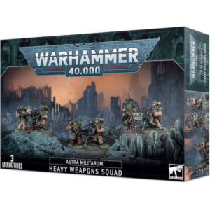 Warhammer 40K Astra Militarium Cadian Heavy Weapons Squad