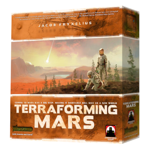 Terraforming Mars box and cover art | Featured image for the best board games of 2016 blog.