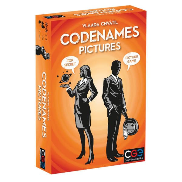 Codenames Pictures box and cover art | Featured image for the best board games of 2016 blog.