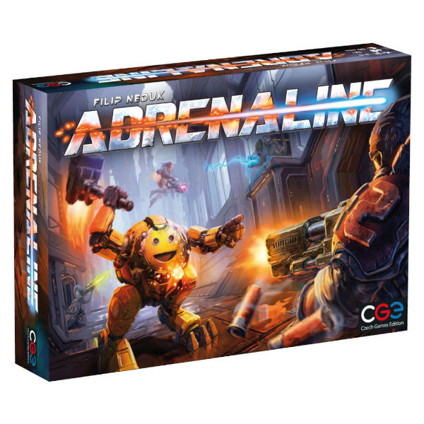 Adrenaline | Featured image for the best board games of 2016 blog.
