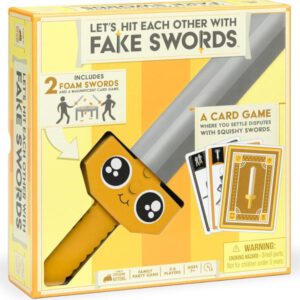 Let's Hit Each Other With Fake Swords Board Game by Exploding Kittens