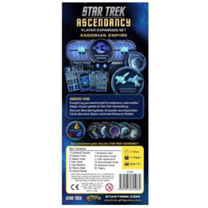 Andorian Empire - Espansione Star Trek: Ascendancy | Gioco Da Tavolo In Inglese | Gale Force Nine | Nuovi Sistemi E Civiltà