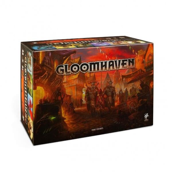 Gloomhaven box and cover art